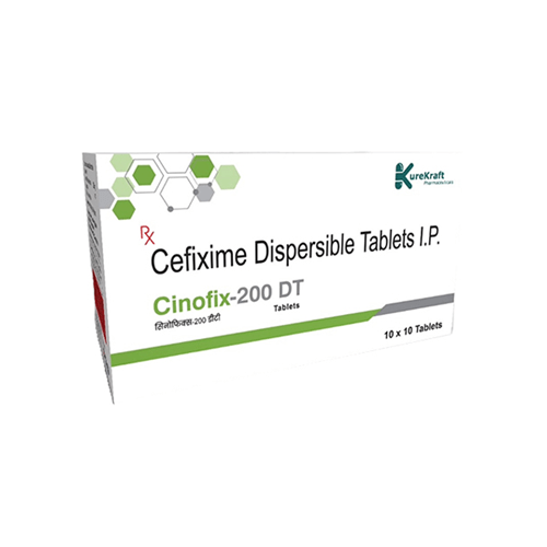 Cefixime Dispersible Tablets