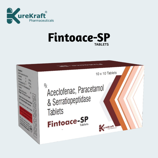 Aceclofenac, Paracetamol & Serratiopeptidase